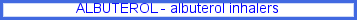 albuterol inhalers, shawnee albuterol